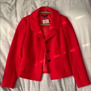 Red blazer NEVER WORN!